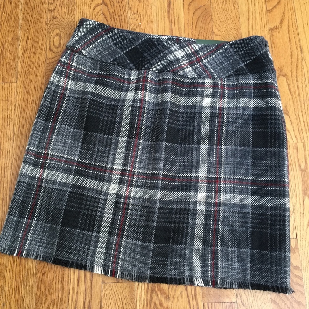 NEW Eddie Bauer wool blend skirt